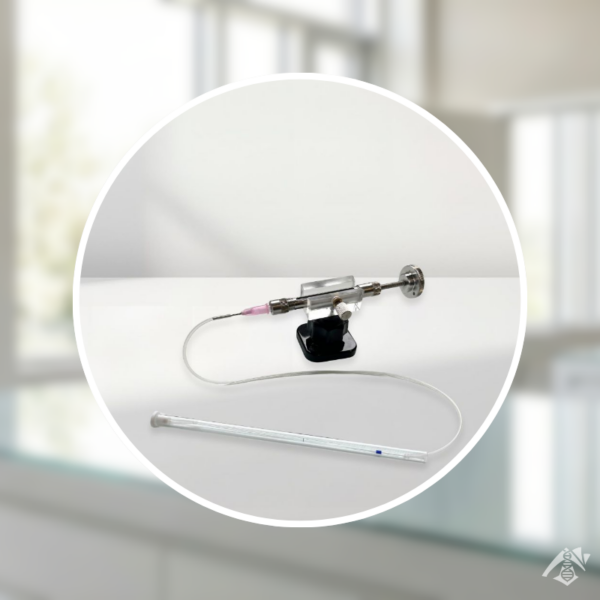 Pompe déportée grand volume pour insémination